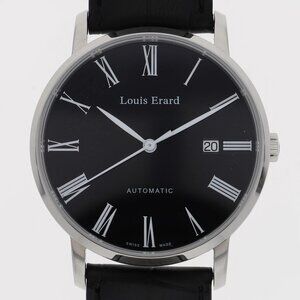WATCH Louis Erard LE68233AA02BDC29 Excelleth black SS/leather AT